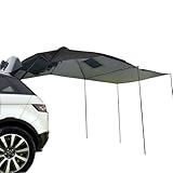 JSCARLIFE Multifunktionales Autozelt, tragbares Anhängerzelt, Dachabdeckung, Autounterstand, ultraleicht, Sonnen- und Regenschutz, Pergola, Auto-Markisen für Outdoor, Camping, Reisen, Picknick,