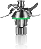 Mixmesser für Vorwerk Thermomix TM 5 mit 4 Klingen TM5 Küchenmaschine Messer, inkl Dichtung