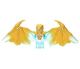 LEGO Ninjago Crystalized: Zane Dragon Minifigur mit Schwert und Shuriken