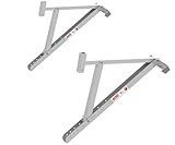 ALTEC RoofersConsole® - Alu Dachkonsole (2Stk.) für Solarbauer, verstellbar | Tragkraft 1.000kg/Paar | Made in Germany | Dachständer Dachgerüst Dachdeckergerüst Dachdeckerstuhl