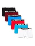 ANTONIO ROSSI (3/6er-Pack) Boxershorts Herren - Unterhosen Männer Multipack mit Elastischem Bund - Baumwollreich, Bequeme Herrenunterwäsche, Klassisch Hell (6er-Pack), M
