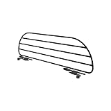 ERGOTECH Trenngitter Hundegitter für Ford Grand C-Max (2010-2019) RDA65HBG-L, für Hunde und Gepäck