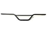 Lenker Lenkstange Schwarz 22mm passend für Yamaha DT 50 MX ER, Honda MT MTX 5 50, Simson, MZ Moped Mokick - 860mm Breit