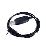 BPBZUTUMDZ Spezielle Passform for RETEVIS USB-Programmierkabel, passend for Retevis RT3 RT8 RT3S RT52, passend for TYT MD-380 MD-390 MD 380 DMR Radio Walkie Talkie J9110P
