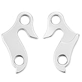 JazRvr 2 Stück schaltauge Shimano, schaltauge, fahrrads ersatzteiles, schaltauges Cube, Bulls Fahrrad ersatzteile, Fahrradaufhängung Schalthaken mit Schrauben, Fahrrad Ersatzteile für MTB & Rennrad