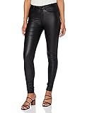 ONLY Damen Onlanne Mid Waist Coated Noos Skinny Jeans, Schwarz (Black), M 30L EU