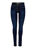 ONLY Damen Jeans Ultimate King 15077791 Dark Blue Denim XL/32