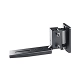 Teufel Lautsprecher Wandhalter Modell AC 7500 SM für Kompakt-Lautsprecher Metall Wandhalter - schwarz