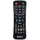 ALLIMITY Ersatz Fernbedienung passend für Skymaster Schwaiger Opticum Megasat Redline DXH-3 DXH-11 DXH-12 DXH-101 Dsr-510 Fs10p Fs10p+ 3600 3610 i-Sat-500s MX-100