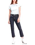 Levi's 501 Damen Crop Jeans, Cabo Fade, 27W / 28L