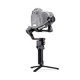 DJI RS 2 - 3-Achsen-Stabilisator-Gimbal für spiegellose und DSLR-Kameras, Nikon Sony Panasonic Canon Fujifilm, Ronin S, 4,5kg Zuladung, Kohlefaserkonstruktion, Touchscreen - Schwarz
