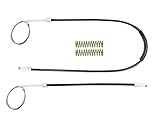 Fensterheber Reparatur Bowdenzug Seil für Audi 80 Coupe / Cabrio Vorne Links & Rechts Tür GGG