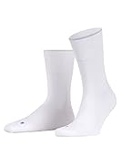 FALKE Unisex Socken Run, Baumwolle, 1 Paar, Weiß (White 2000), 44-45