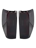 Rückleuchten Set Schwarz Rauchglas für für Ford Ranger T6 T7 T8 PX1 PX2 PX3 2011–2021 – Heckleuchte Rücklicht mit Klarem Glas, Plug & Play