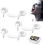 3 Stück Einziehbare Vampirzähne, Wiederverwendbare Horror Realistische Reißzähne aus Silikon Für Erwachsene Für Karneval Vampir Werwolf Zombie Cosplay Maskerade