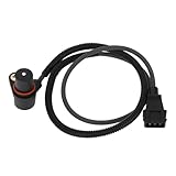 VekAuto 1 Stk. Kurbelwellenpositionssensor für OPEL Sintra 2.2i 16V 1996-1999 Robustes Metall Kunststoff Schwarz Motor Kurbel CKP Sensor