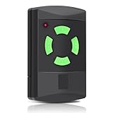 Ersatz für Hörmann Handsender hsm4 437230, Fernbedienung Selbstlernende Codierung 26,975 MHz 4 Kanäle für Garagentor, Einfahrtstor, Haustür usw