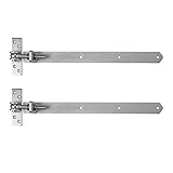 2 x SOTECH Gartentorband 495-550 mm M16 Stahl verzinkt Garten-Torband Torscharnier Torbeschlag