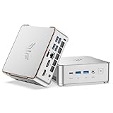 NiPoGi Hyper H2 Mini PC W-11 Pro, Ιntel Core i9-11900H(8C/16T, bis zu 4,90 GHz), 32 GB (2 x 16GB) DDR4 1 TB M.2 NVMe SSD Mini Desktop Computer für Büro/Schule/Heim, WiFi 6, HDMI, DP, Typ-C, 54 W TDP.