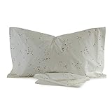 Zucchi Bettwäsche Doppelbett Perkal aus reiner Baumwolle Artikel Ginny Farbe Elfenbein 8 Maße 240 x 280