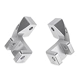 YIEBA Hintere Fußrasten Verlegung der Beifahrerfußstütze für R 1200 GS LC 2013-2020 Adv.2014-2020 R 1250 GS 2018-2021 Adv 2018-2020 S 1000 XR 2015-2019