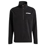 adidas Herren Terrex Multi Essentials Half Zip Fleece Jacket, Black, L