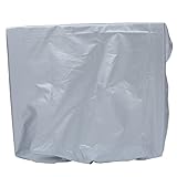 Klimaanlagen-abdeckung in Silber Geräteabdeckung Vollpolyester Mittlere Größe Wetterfest Leicht Zu Verstauen