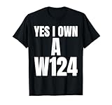 W124 Classic / Deutsche Auto´s / W124 Silhoutte. W124 Karren T-Shirt