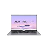 ASUS Chromebook Plus CX34 Laptop | 14" Full-HD 16:9 IPS Display | Intel Core i3-1215U | 8 GB RAM | 128GB UFS | Intel UHD Graphics | ChromeOS | QWERTZ Tastatur | Rocky Grey