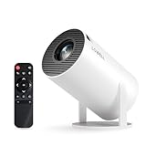 LQWELL® Beamer, Mini Projektor, unterstützt 5G WiFi, BT5.0 mit Android OS, Auto Trapezkorrektur, 220-Grad-Winkel, 130-Zoll-Display für Phone/PC/Xbox, 4K Heimkino, hdmi, 2025 Upgrade