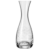 Leonardo 061596 Chateau Karaffe, 0,82 l, Höhe 25,5 cm, spülmaschinenfest, Teqton-Kristallglas