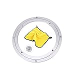 VaVaVia Drehtellerlager aus Aluminiumlegierung,60cm Esstisch Drehteller Drehbare Drehscheibe Druckkugellager Drehbeschlag 360 Drehbar Schwerlast für Kaleidoskope Tischplatte Serving Messe Displays