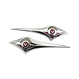 HONGLIAUTO Für Vulcan900 VN 400 500 650 S 750 800 900 1500 Motorrad Kraftstoff Tank Abzeichen Logo Dekoration 3D Aufkleber