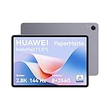 HUAWEI MatePad 11, 5″S PaperMatte Edition Tablet, 8GB+256GB, 2, 8K FullView Display, 144 Hz hohe Bildwiederholfrequenz, 8800 mAh Akku, Wi-Fi, Bluetooth, Space Grau