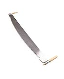 BAUSTER® Ablängsäge Holzsäge Gartensäge Sägebogen Zweimannsäge Bügelsäge Säge Kreissäge lange Holzsäge 100cm