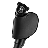 XBERSTAR Sattelstützenabdeckung für Suntour Federsattelstütze - Schwarz - Schutzhülle für NCX Sattelstütze - Fingerschutz