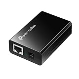 TL-POE150S 802.3af Gigabit PoE-Injektor, Macht Nicht-PoE-Geräte PoE-fähig, erkennt automatisch bis zu 15,4 W, Plug & Play, bis 100 m Reichweite.