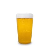 30 Stück Mehrweg Partybecher 0,5l - Plastik Bierbecher bruchsicher, Party Becher Set, Plastikbecher Grillparty, Kunststoff Biergläser Made in Germany