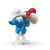 SCHLEICH 20819 Spielfigur - Schlumpf mit Glückspilz (The Smurfs)