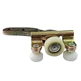 GLILAR Auto Rollenführung Schiebetür Kompatibel Mit VW Für Transporter T4 1990–2003, Auto-Schiebetürrolle, Unten, Kurzer Arm, Schieberführung, Türrolle, Führungsrollen 701843405A