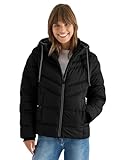CECIL Damen 2005476 Steppjacke Mit Kapuze, Schwarz, M EU