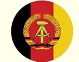 Aufkleber DDR Emblem rund 20cm - Ostalgie - DDR Traditionsprodukte