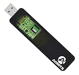 ADWITS USB 3.0 UASP zu SATA NGFF M.2 2230/2242/2260/2280 Schlüssel B oder B & M SSD SuperSpeed-Adapter, schnurloses externes Gehäuse für M.2 SATA-basierte SSD - Schwarz