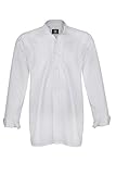 OS Trachten Herren Pfoad Stehkragen weiß 'Nepomuk', weiß, 45/46