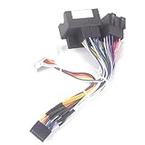 ZVPQU Autoradio Stereo Kabelbaum Kabel Adapter Android 16pin, for Opel, for Astra HJGK Zafira B Antara Vectra Corsa D Meriva A Radio-Adapterkabel(Cables)