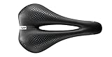 Selle Italia XO Lady Gel Flow – Damen-Fahrradsattel für Trekking & Pendeln, FeC-Legierungs-Gestell, anatomische Form – Größe S2, Schwarz