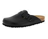 Lico Herren Bioline Clog Pantoletten, Schwarz, 43 EU