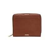 Fossil Geldbörse für Frauen Logan, Leder Multifunktion braun 11,1 cm L x 2,5 cm B x 8,9 cm H SL7923200