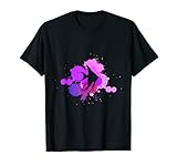 Skalar Fisch Buntbarsch I Aquarianer Aquaristik Motiv T-Shirt