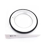 1 x Kamera M42-FD M42 Schrauben-Objektiv-Adapterring für Canon FD Mount AE-1 F-1 T50 T90 Zubehörteil